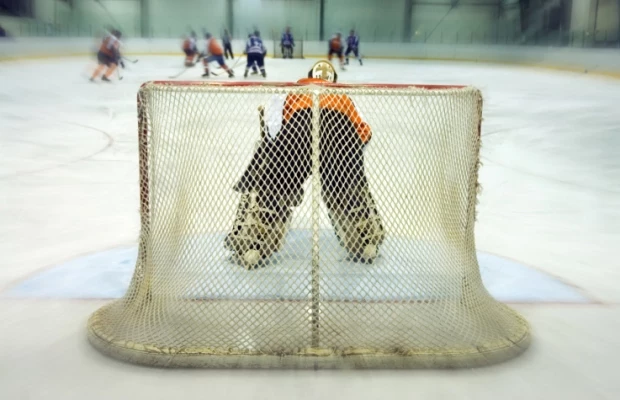 fire on ice hockey