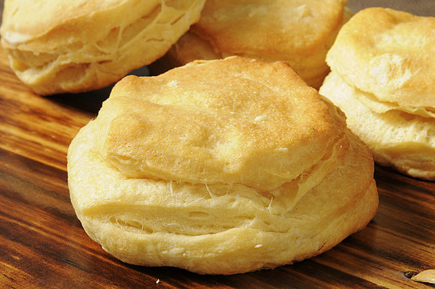 Fresh baked biscuit