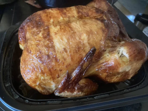 A tasty Costco chicken ready to eat