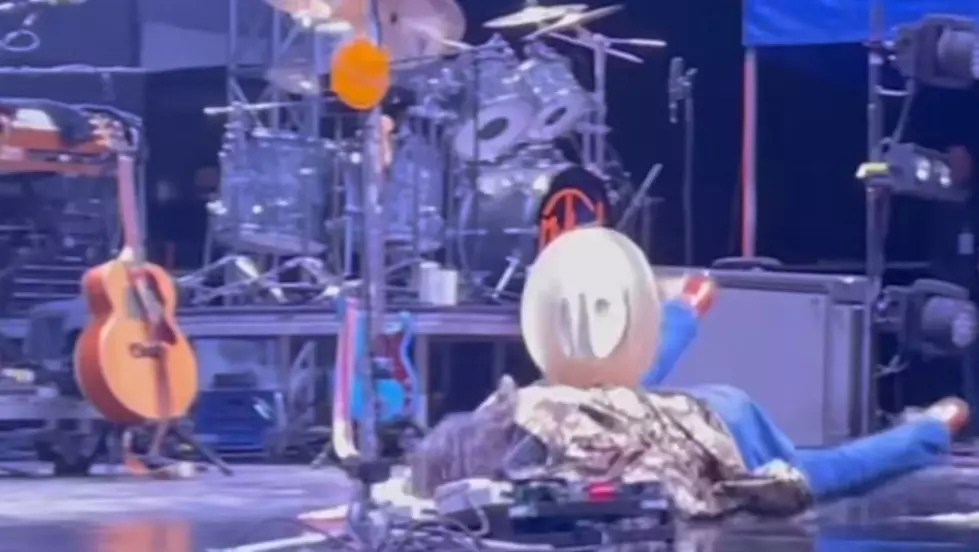 Midland Band Member Falls on Stage at Headwaters Country Jam